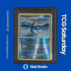 2008 POKEMON DIAMOND & PEARL MAJESTIC DAWN #44/100 PRINPLUP REVERSE HOLO - Image 1