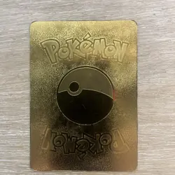 Pokemon Charizard Gold Foil Card 4/102 120HP - Image 2