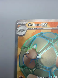 Pokemon TCG Card Golem EX 189/165 Scarlet & Violet 151 Full Art Ultra Rare - NM - Image 2