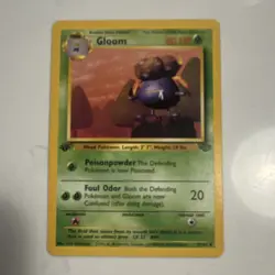 Pokemon TCG Gloom Jungle 1st Edition 37/64 60 HP Uncommon Regular English Card - Image 1