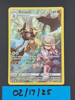 Kleavor - Astral Radiance Trainer Gallery TG08/TG30 Pokemon Card NM - Image 1