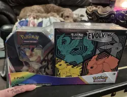 Pokemon Sword and Shield Evolving Skies Elite Trainer Box and Tin Costco AS- IS - Image 2