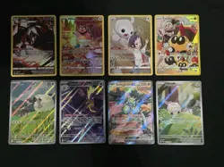 Pokemon TCG Full Art Mixed Card Lot of 10 Near Mint/NM Condition - Image 1