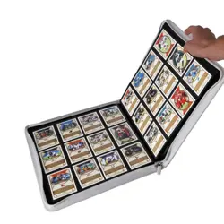 BCW White Z-Folio Pages LX Album 12 Pocket Trading Cards Zipper Binder - Image 5