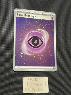 3x SWIRLS COSMOS HOLO - Pokemon ENGLISH - 151 - Psychic Energy - SVE 005 - M/NM - Image 1