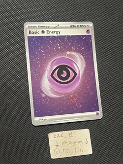 3x SWIRLS COSMOS HOLO - Pokemon ENGLISH - 151 - Psychic Energy - SVE 005 - M/NM - Image 3