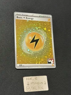 Pokemon Play Prize Pack Series 4 - Lighting Energy SVE 004 - COSMOS HOLO - M/NM - Image 1