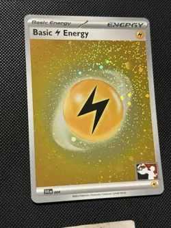 Pokemon Play Prize Pack Series 4 - Lighting Energy SVE 004 - COSMOS HOLO - M/NM - Image 3