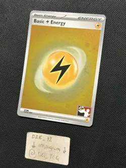Pokemon Play Prize Pack Series 4 - Lighting Energy SVE 004 - COSMOS HOLO - M/NM - Image 4