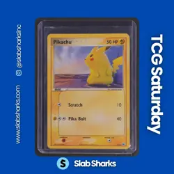 2004 POKEMON EX TRAINER KIT LATIOS HALF DECK #6/10 PIKACHU - Image 1