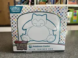 151 Pokemon Center ETB Elite Trainer Box Scarlet & Violet Pokemon Factory Sealed 820650854668 - Image 1
