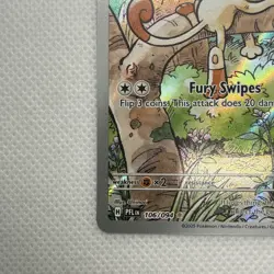 Meowth 106/094 Holo Illustration Rare Phantasmal Flames Pokemon Card - Image 4