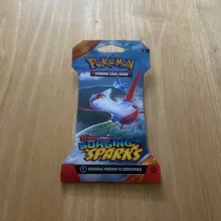 Pokemon TCG: Scarlet & Violet—Surging Sparks Booster Pack, Latias Artwork - Image 2