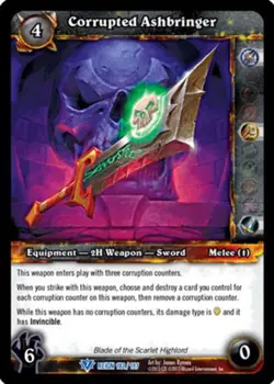 World of Warcraft TCG Corrupted Ashbringer - Reign of Fire 182/197 - Image 1