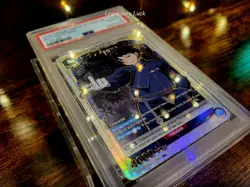 Union Arena Fullmetal Alchemist Roy Mustang 1 Star R* Parallel PSA 10 - Image 3