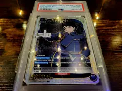 Union Arena Fullmetal Alchemist Roy Mustang 1 Star R* Parallel PSA 10 - Image 4