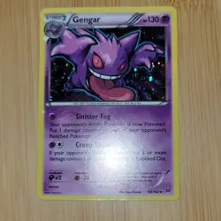 Pokemon Gengar 60/162 Breakthrough Holo Rare 130 HP Stage 2 Pokemon TCG Card - Image 2