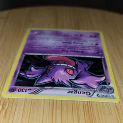 Pokemon Gengar 60/162 Breakthrough Holo Rare 130 HP Stage 2 Pokemon TCG Card - Image 4