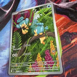 Panpour 101/086 Illustration Rare BLK Black Bolt Pokemon Card NM IR - Image 2