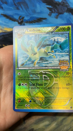 Leafeon 11/116 Holo Promo Foil 2013 Pokemon Card Championships #2665 - Image 2