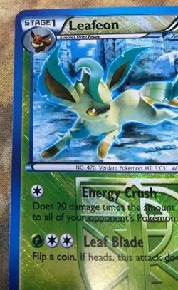 Leafeon 11/116 Holo Promo Foil 2013 Pokemon Card Championships #2665 - Image 3
