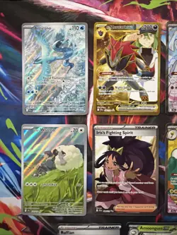 Lot Of 14 Pokemon Cards From Journey Together Full Arts And More All Near Mint - Image 2