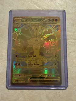 Pokemon Mega Lucario EX & Mega Gardevoir EX Mega Evolution Holo Cards Lot (2) - Image 1