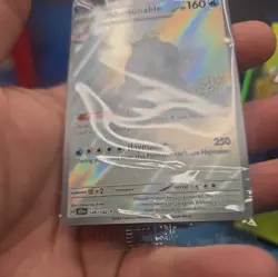 Pokemon TCG Crabominable Card 149/142 Holiday Calendar Stamped. sealed. damaged - Image 2