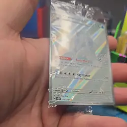 Pokemon TCG Crabominable Card 149/142 Holiday Calendar Stamped. sealed. damaged - Image 4