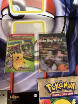Huge Vintage 1990’s Pokemon Cards Stickers Lot: 1999 Mary Beth’s Collector Foil - Image 5