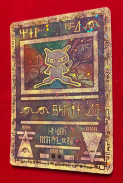 Ancient Mew Promo Pokemon Game The Movie 2000 Card Holo Foil- PLAYED WITH - Image 2