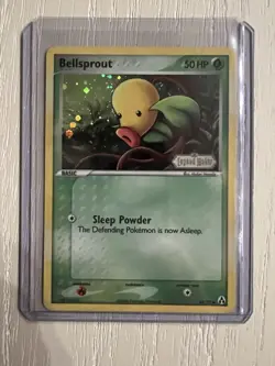 Bellsprout 49/92 Reverse Holo Vintage Holo Pokemon Card Ex Legend Maker - Image 1