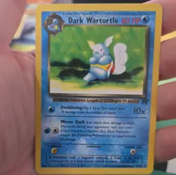 Dark Wartortle 46/82 Team Rocket Pokemon Card WOTC - Image 1