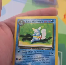 Dark Wartortle 46/82 Team Rocket Pokemon Card WOTC - Image 5