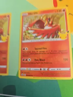 Pokemon TCG Ho-Oh Celebrations Holo Rare Card 001/025 NM - Image 3