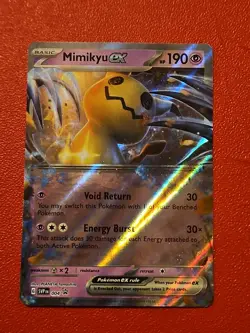 Pokemon Mimikyu ex 190 Hologram Card - Exclusive 2023 Set - Image 1