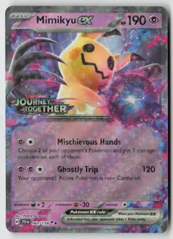 Mimikyu ex (Stamped) 069/159 - Miscellaneous Cards & Products Holo - PTCG - Image 1