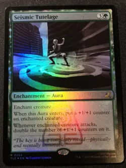 Seismic Tutelage - Foil - TLE - MTG - EN - NM - 0254 - Image 1