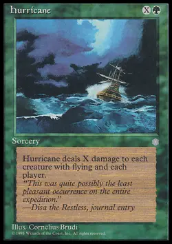MTG HURRICANE EXC - URAGANO - IA - MAGIC - Image 1