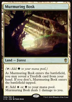 MTG MURMURING BOSK EXC - BOSCO SUSSURRANTE - CMD2016 - MAGIC - Image 1