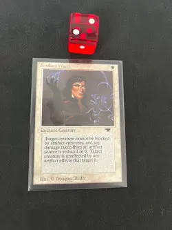 MTG ARTIFACT WARD EXC AQ ANTIQUITIES VINTAGE - Image 1