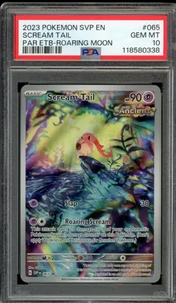 - PSA 10 - Scream Tail 065 Pokemon Sv: Scarlet & Violet Promo Cards Holo - Image 1