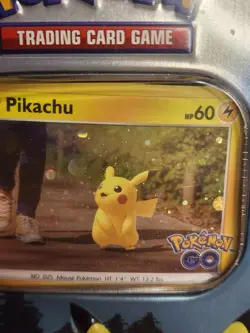 Pokemon Go Gift Tin Pikachu Factory SEALED - Pikachu Head swirl - Image 2
