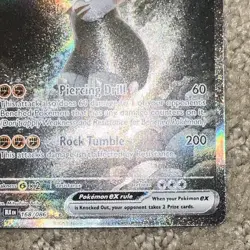 Pokemon TCG Excadrill ex SIR - 168/086 - SV: Black Bolt (BLK) - Image 5