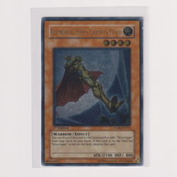 Yugioh | Elemental Hero Captain Gold FOTB-EN014 1st Edition Ultimate Rare - Image 1