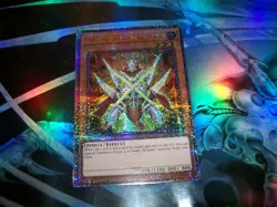 XX-Saber Emmersblade 1st Edition Quarter Century Secret Rare RA04-EN141 Yu-Gi-Oh - Image 1