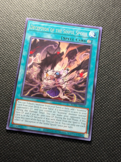 YUGIOH DECEPTION OF THE SINFUL SPOILS RARE AE NM ROTA-AE055 - Image 2