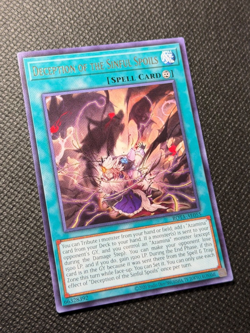 YUGIOH DECEPTION OF THE SINFUL SPOILS RARE AE NM ROTA-AE055 - Image 3