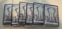 Phyrexia All Will Be One Compleat Edition 20 Card Full Art Land Pack x6 - Image 1