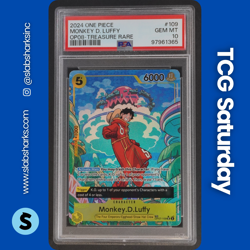 2024 ONE PIECE 500 YEARS IN THE FUTURE MONKEY.D.LUFFY TREASURE RARE PSA 10 - Image 1